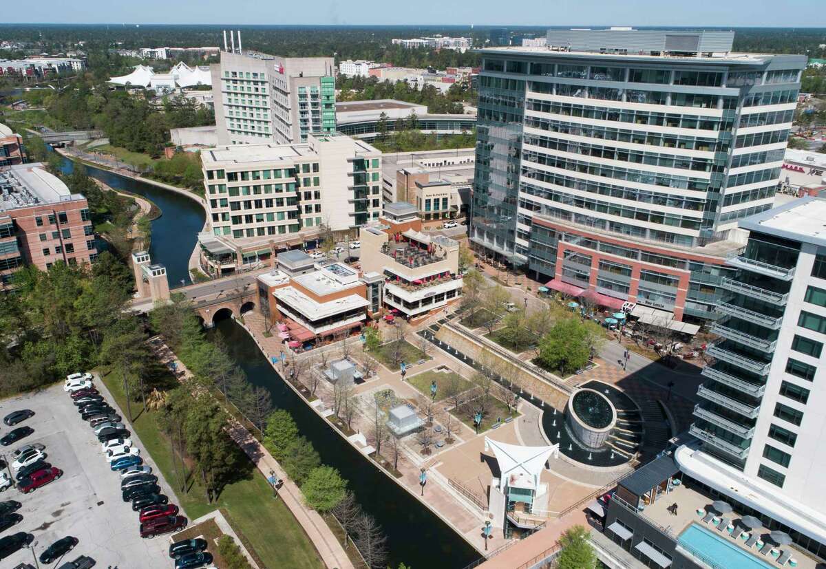 Market Street, The Woodlands, TX - Aerial Views 