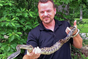 The Woodlands has 18 species of snake and they're out for spring