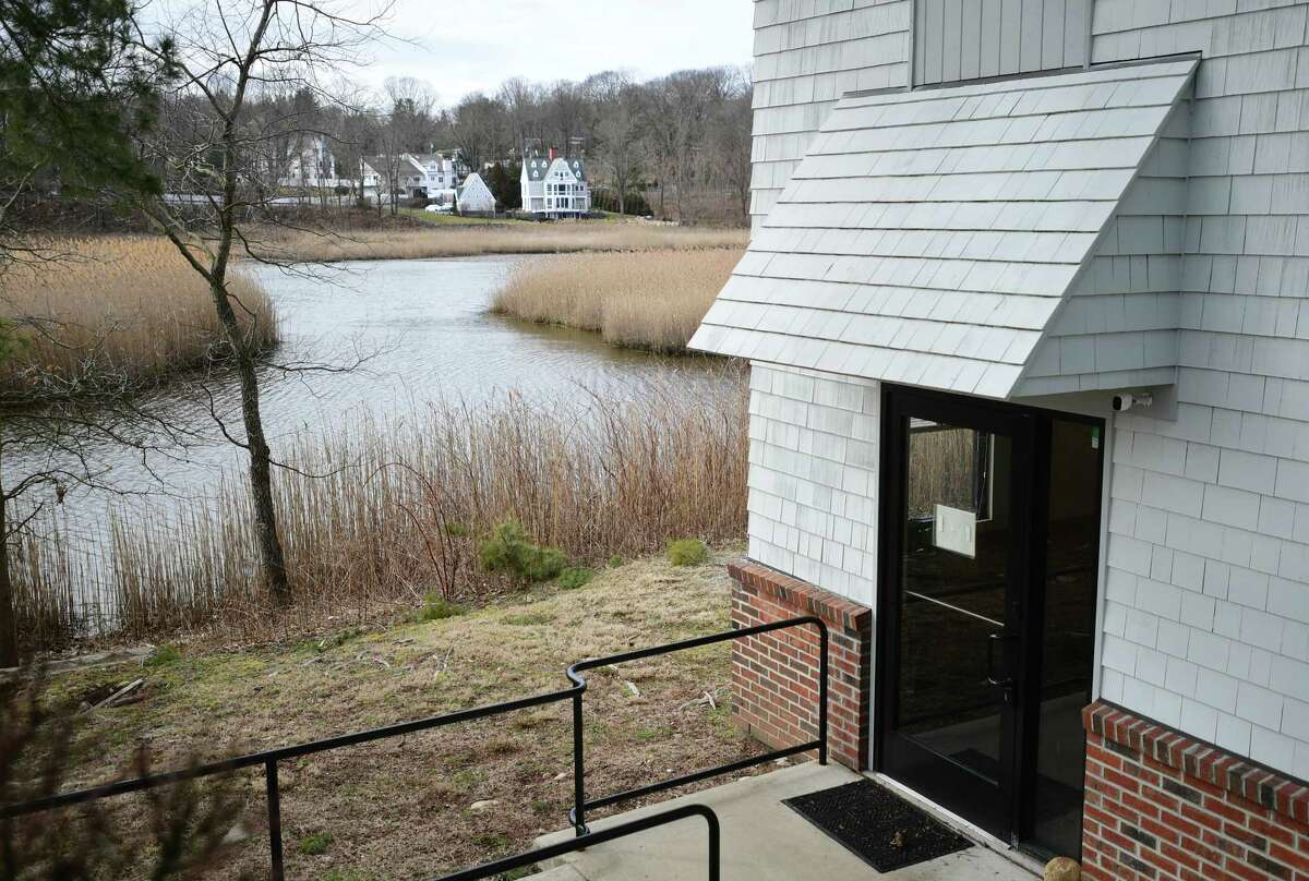 The Turnbridge mental health and addiction treatment center looks out over the Saugatuck River in Westport, Conn. on Wednesday, March 08, 2023.
