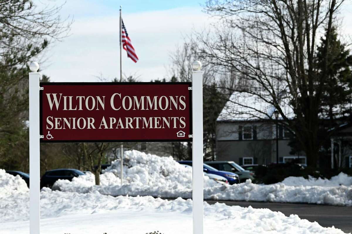 Entrance to Wilton Commons Senior Apartments on Wednesday, March 8, 2023, in Wilton, N.Y.