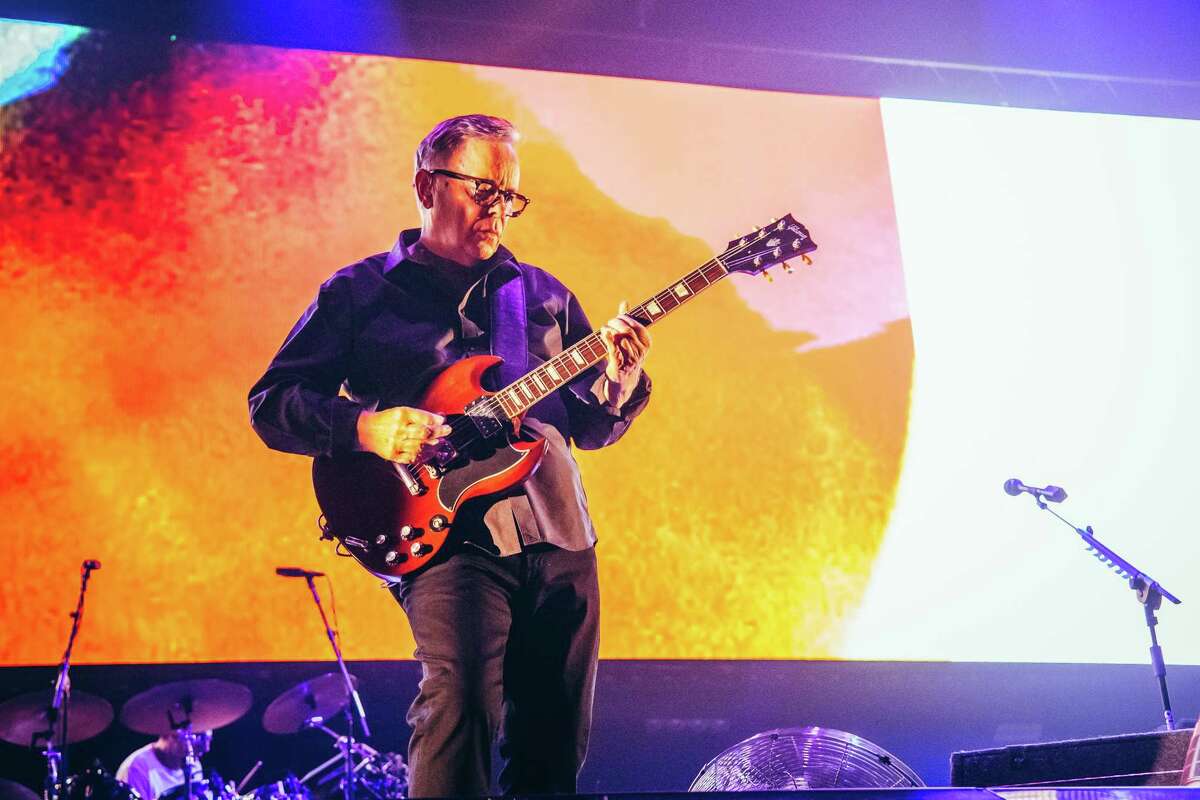 A new book explores the deep connection between Latinos and '80s British post-punk bands, a connection seen at New Order's recent San Antonio show.