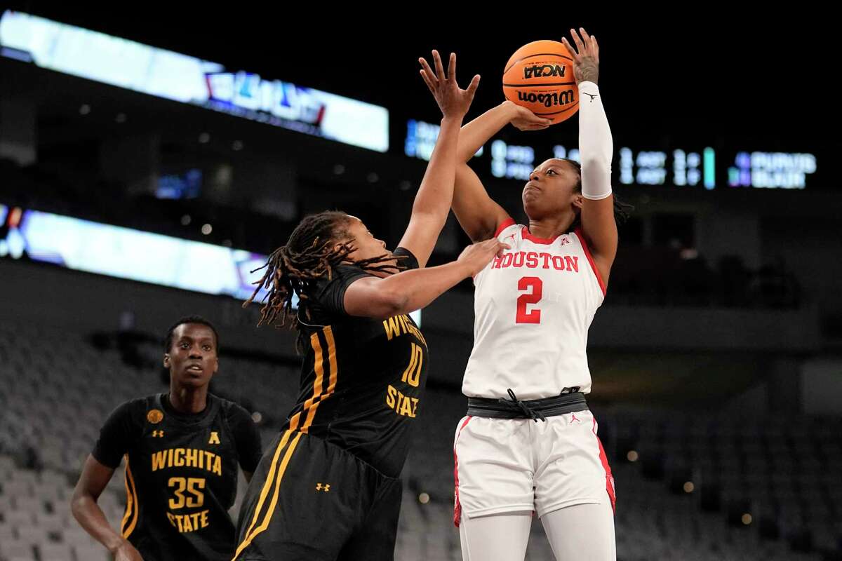 Tiara Young's career-high 26 points against Wichita State lifted UH to a berth in the AAC championship game.