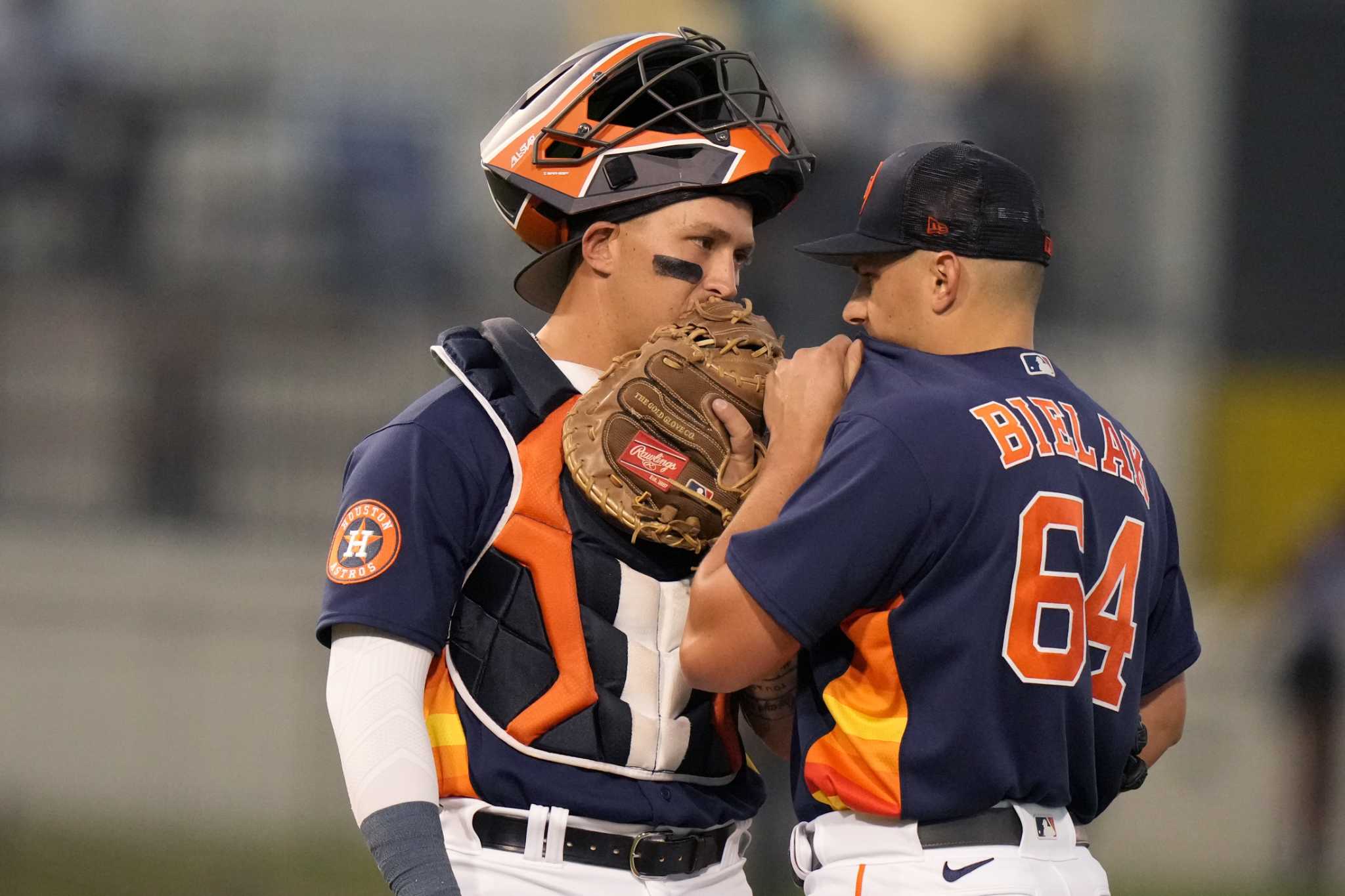 Astros opening day roster battle down to the wire'