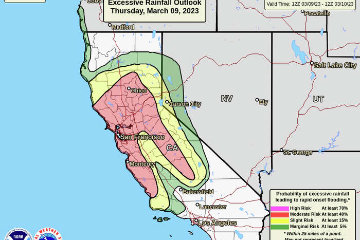 One in 5 California schools located in moderate or high flood risk areas