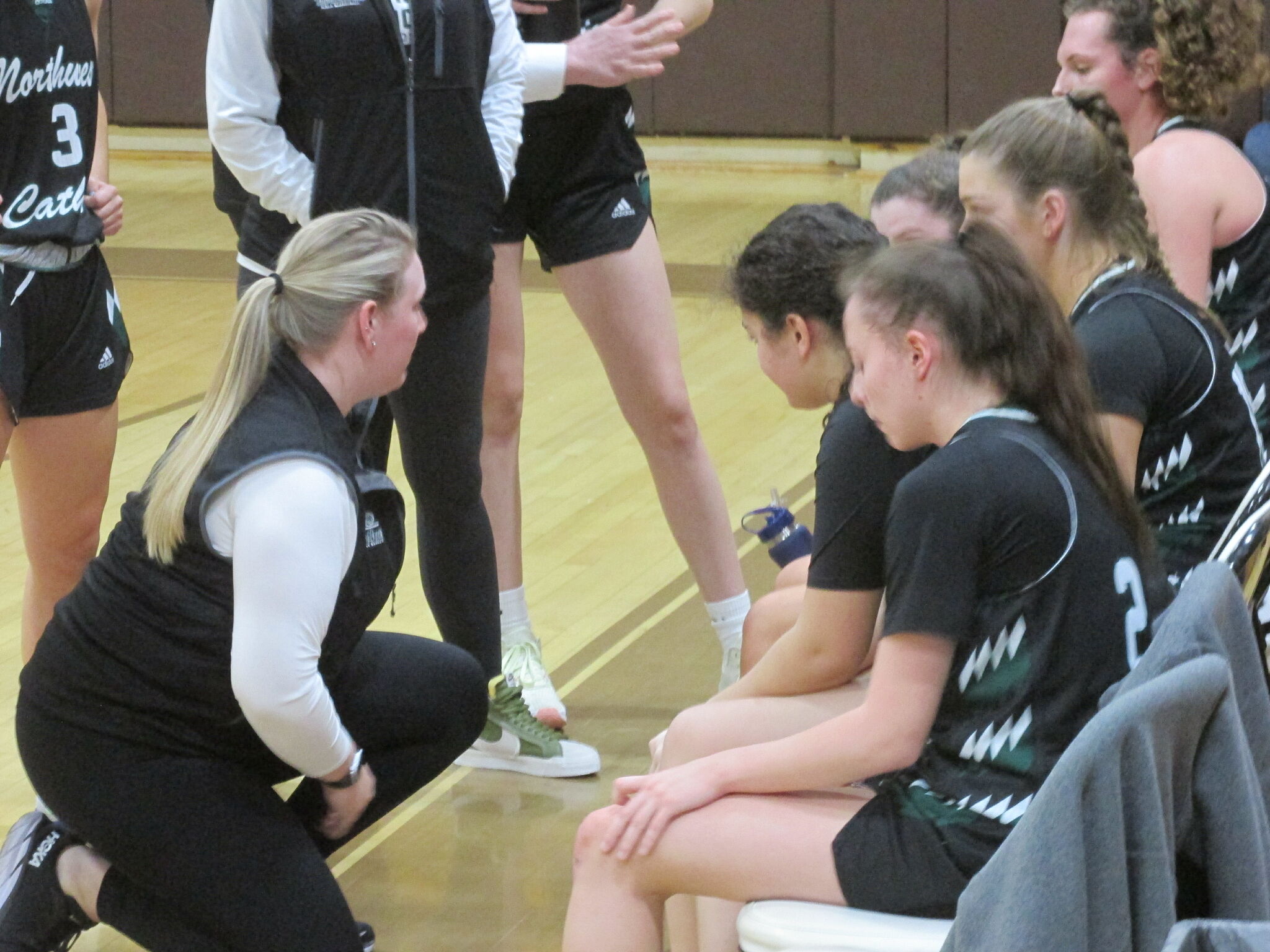 Northwest Catholic vs. Thomaston CIAC Class S girls basketball.