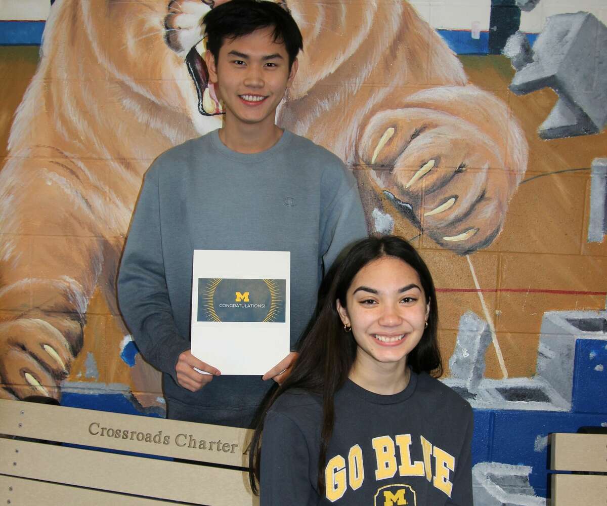 Two Crossroads students receive full-ride university scholarships