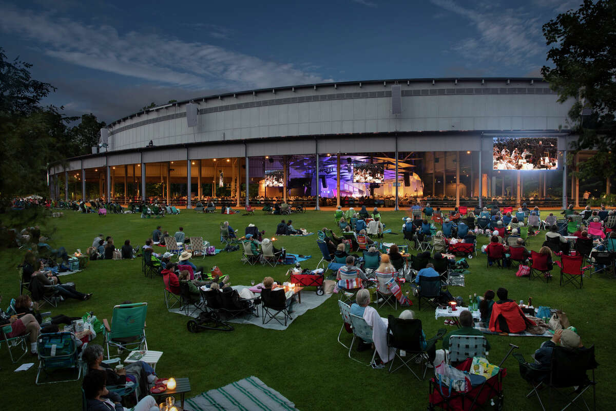 Boston Symphony Orchestra's 85th Tanglewood Popular Artist series kicks off June 22, 2023 in Lennox, Mass. All performances will be held at the Koussevitzky Music Shed and surrounding lawn. (Fred Collins)