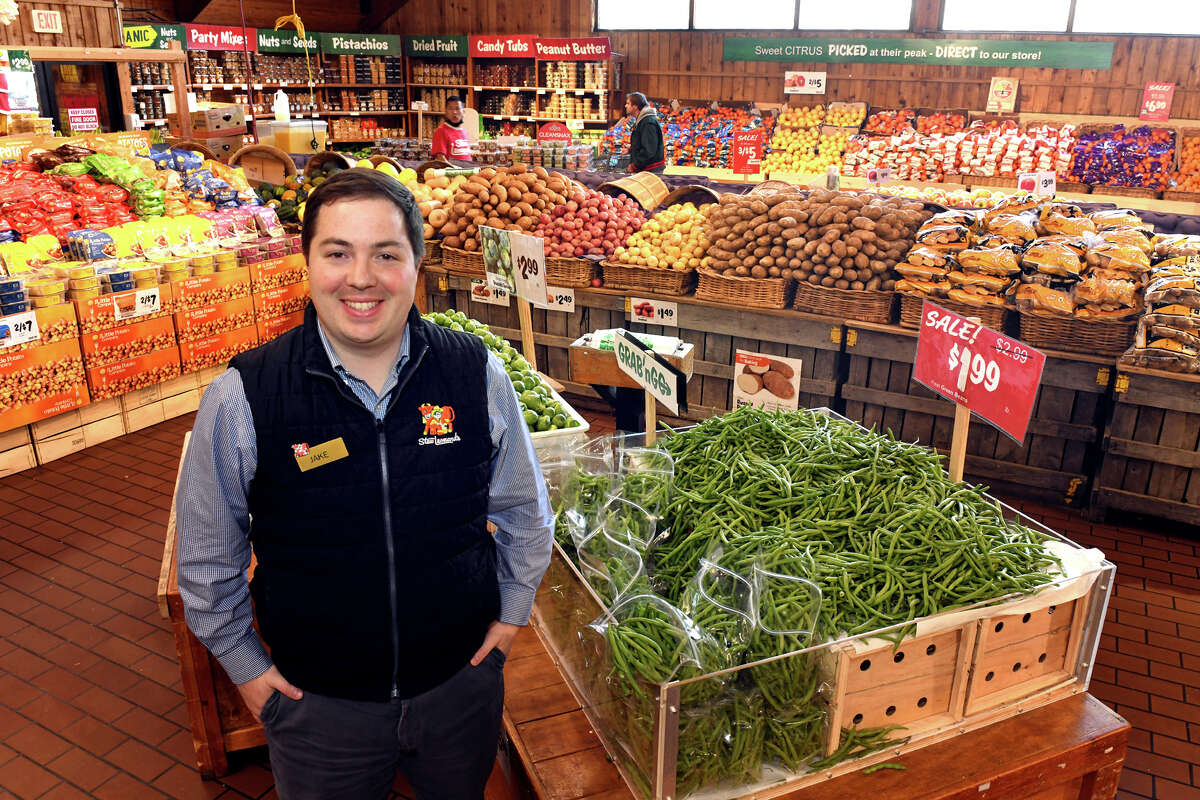 New Chief Operating Officer Jake Tavello poses at Stew Leonardâs Norwalk, Conn. March 8, 2023.