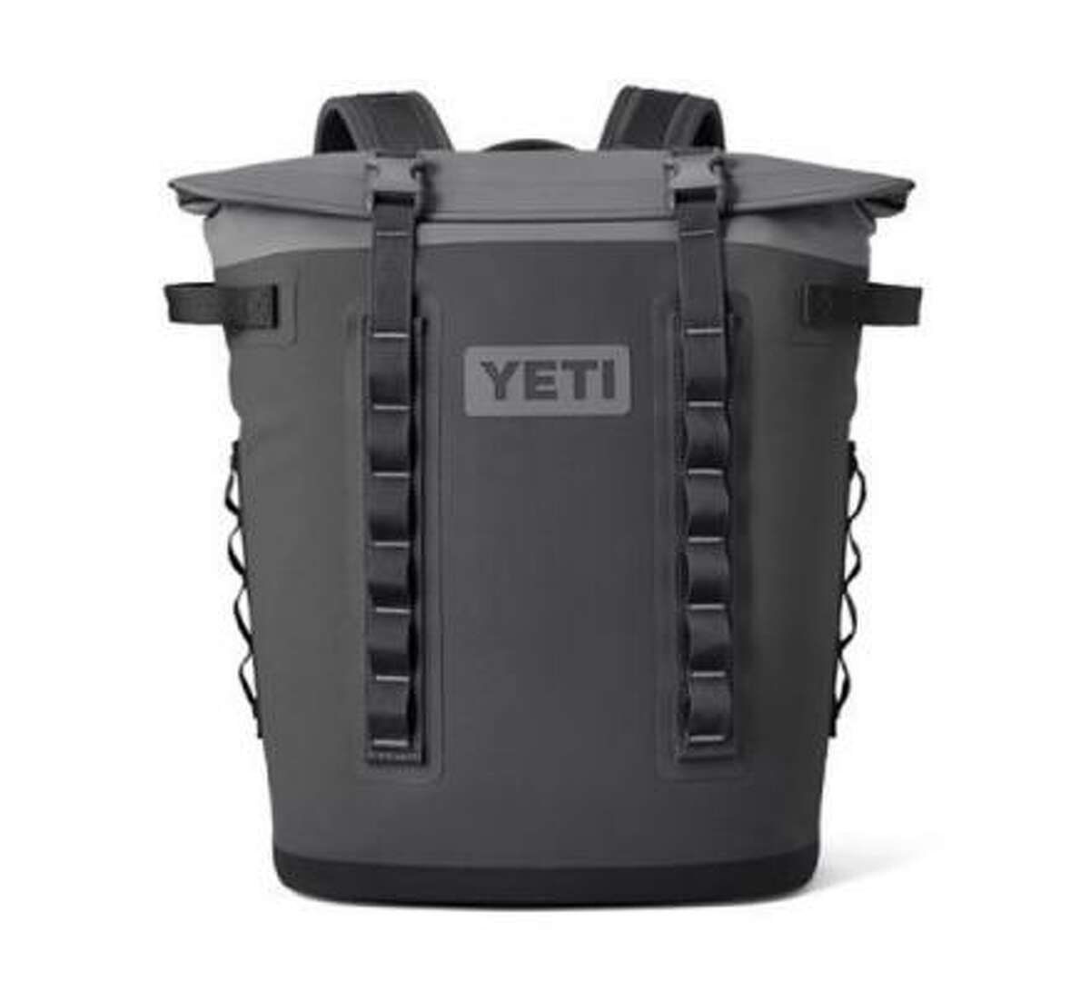 Recalled YETI Hopper M20 Soft Backpack Cooler in Charcoal color.