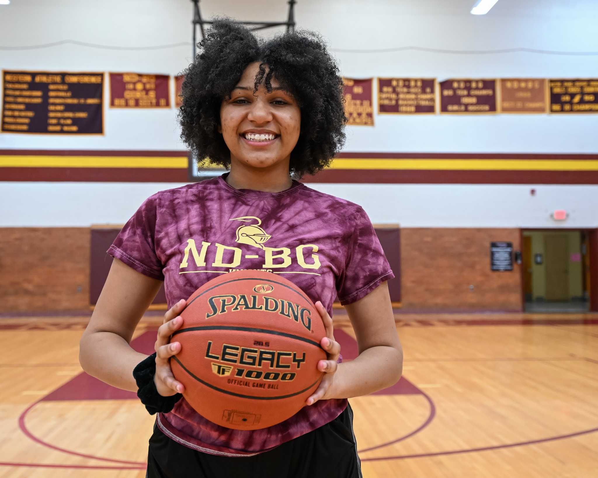 Mia'Rose Wylie looks to lead Bishop Gibbons to the Class D semis