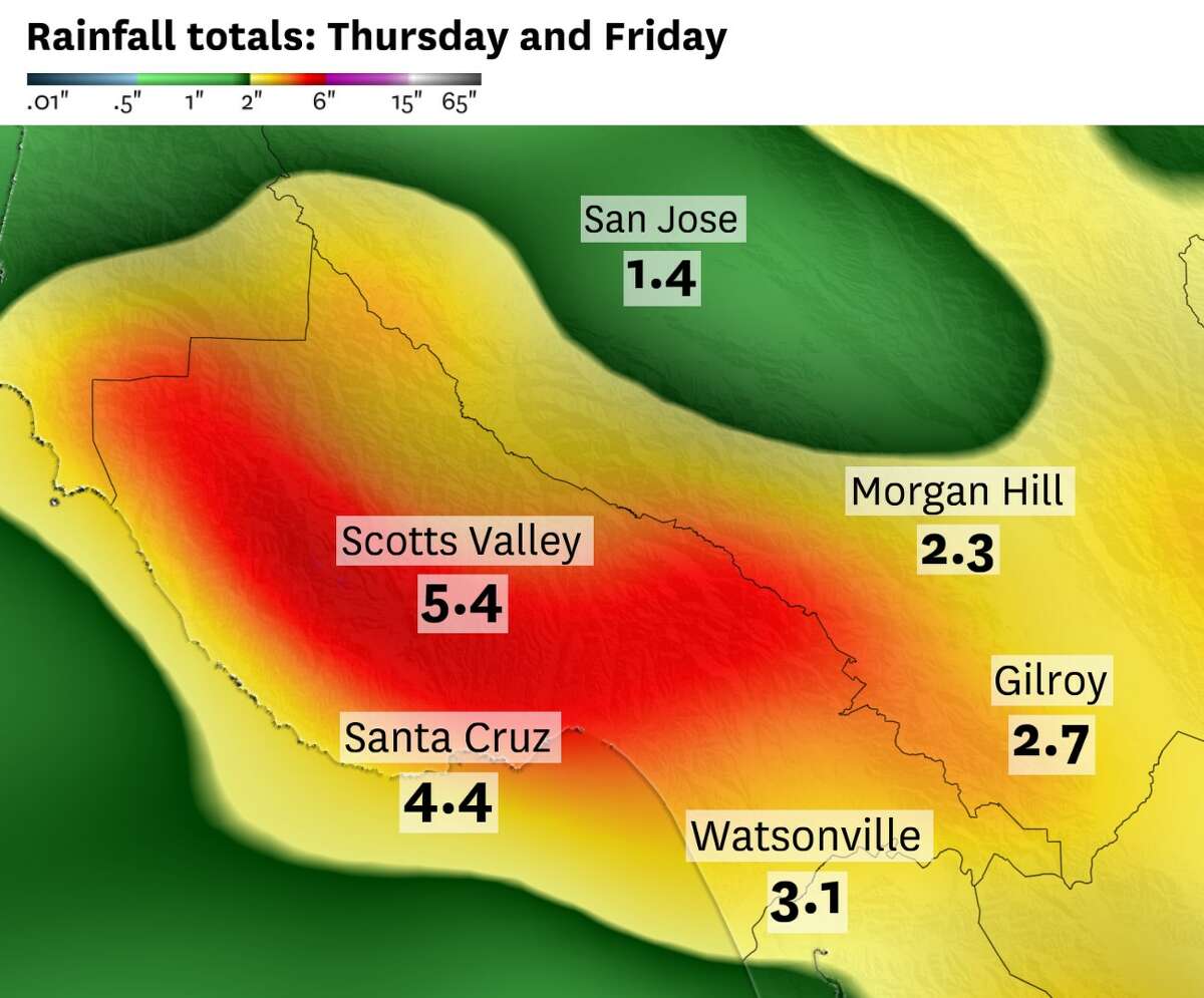 Bay Area rain and flooding forecast Which areas will see most impacts