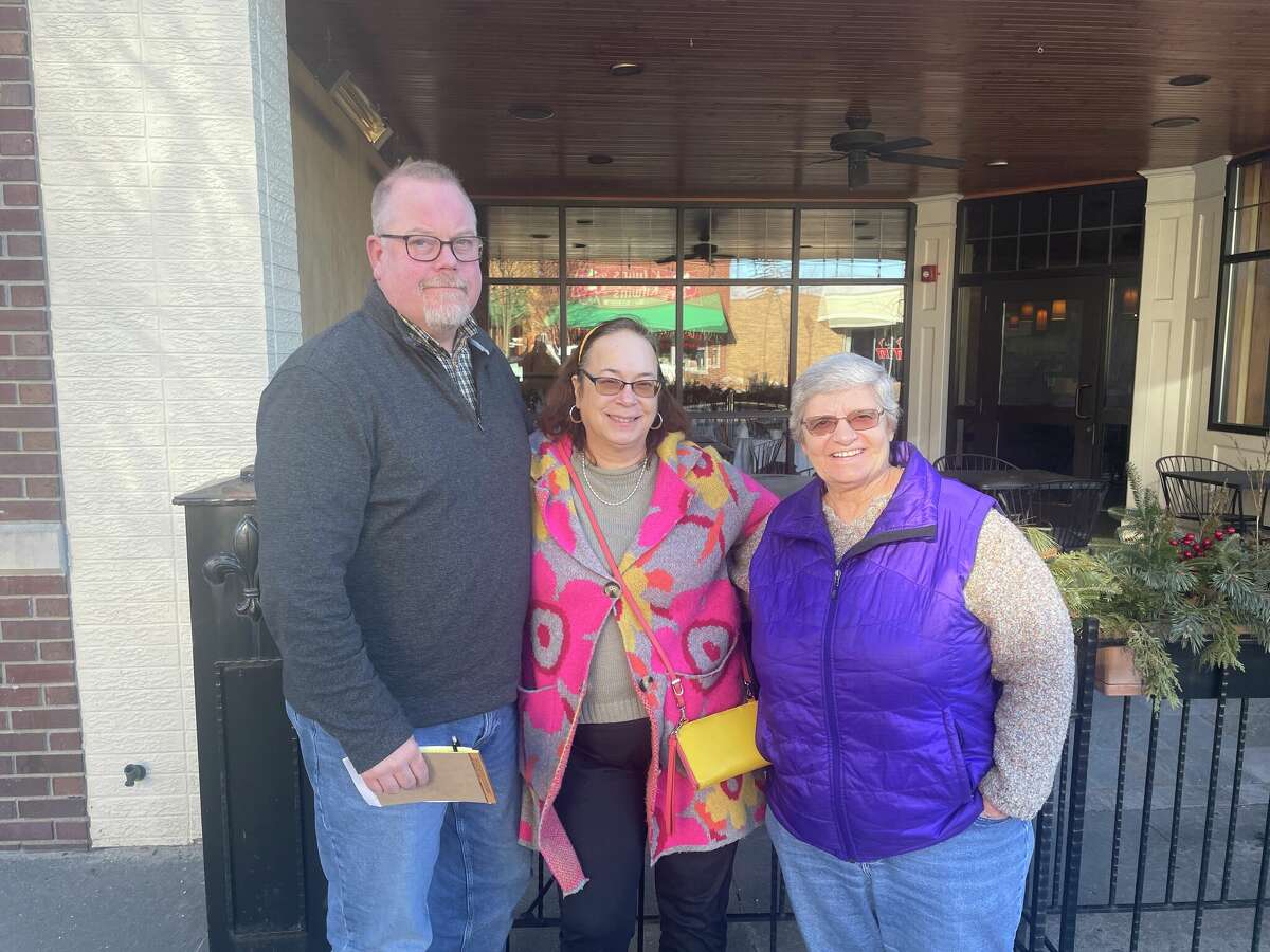 David Johnson (left), Cathy Martin and Debi Whitman are members of the Big Rapids Camera Club, which has grown in size over the club's lifespan.
