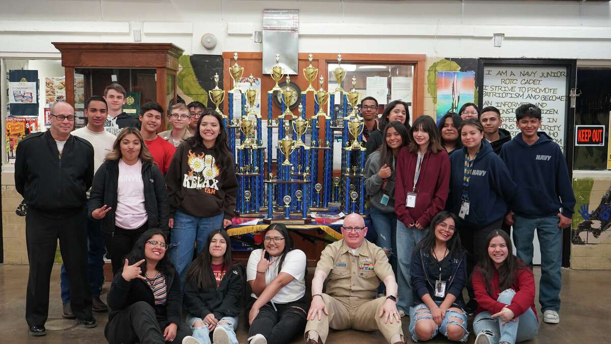 Plainview's NJROTC team brought home 13 trophies at Tascosa's inaugural drill meet hosted at West Texas A&M University. 