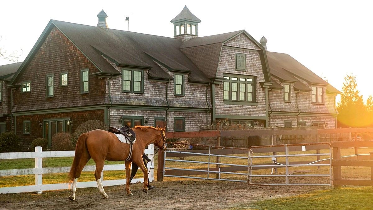 Historic Rhode Island Equestrian Farm Built By The Vanderbilt Family ...