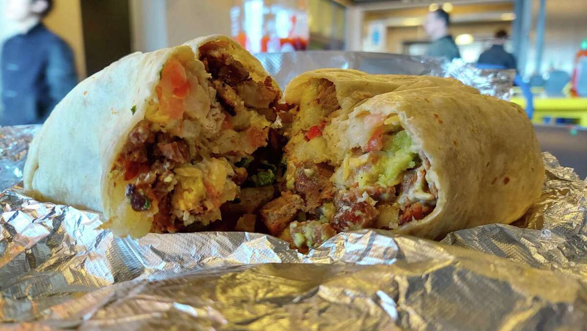 The California burrito at Señor Sisig perfectly wraps a myriad of ingredients inside a warm flour tortilla.
