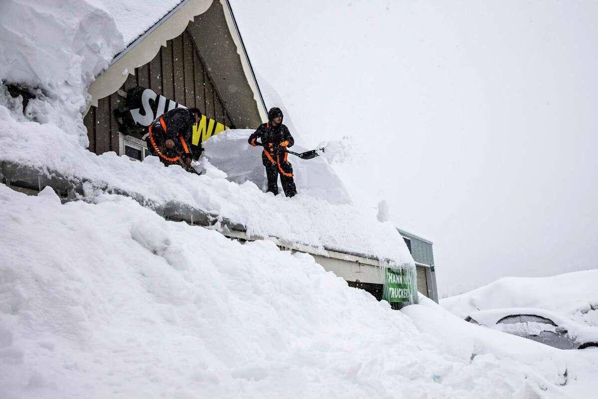 Buried Alive: Photos Show Snow Inundating Tahoe Homes