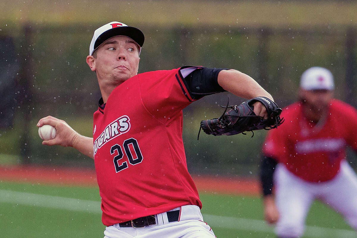 SIUE starter Jake Bockenstedt worked eight innings and tied his season-high with nine strikeouts in a 2-1 win over Missouri State University Friday in Springfield, Mo.