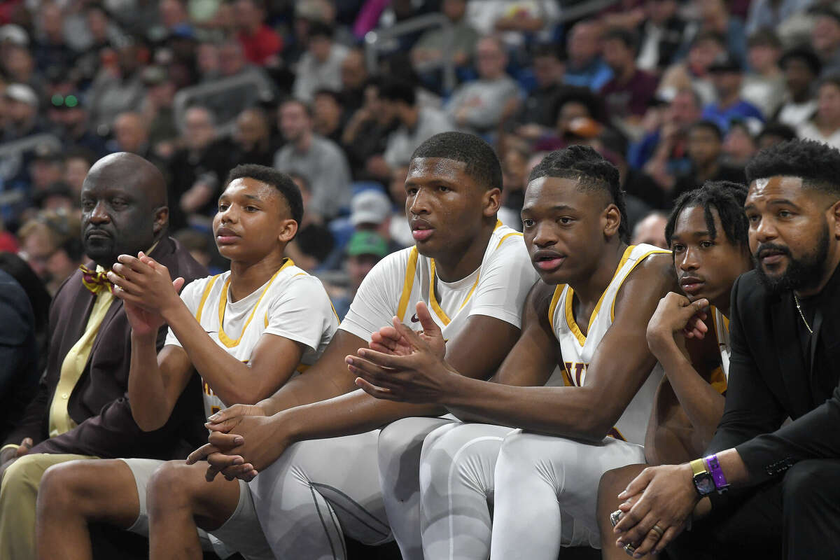 Beaumont United takes on Brennan in the 6A state semi final at the Alamodome Friday. Photo made Friday, March 10, 2023 Kim Brent/Beaumont Enterprise