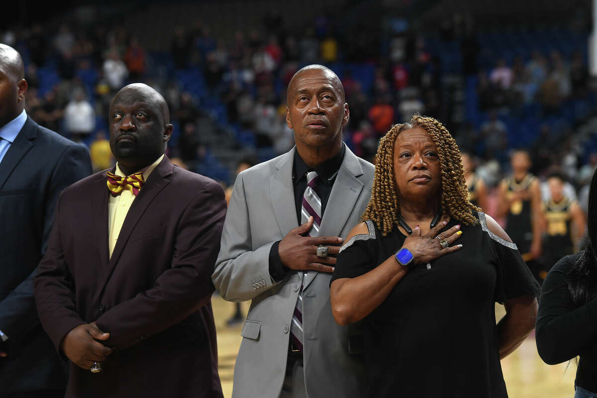 Beaumont United takes on Brennan in the 6A state semi final at the Alamodome Friday. Photo made Friday, March 10, 2023 Kim Brent/Beaumont Enterprise