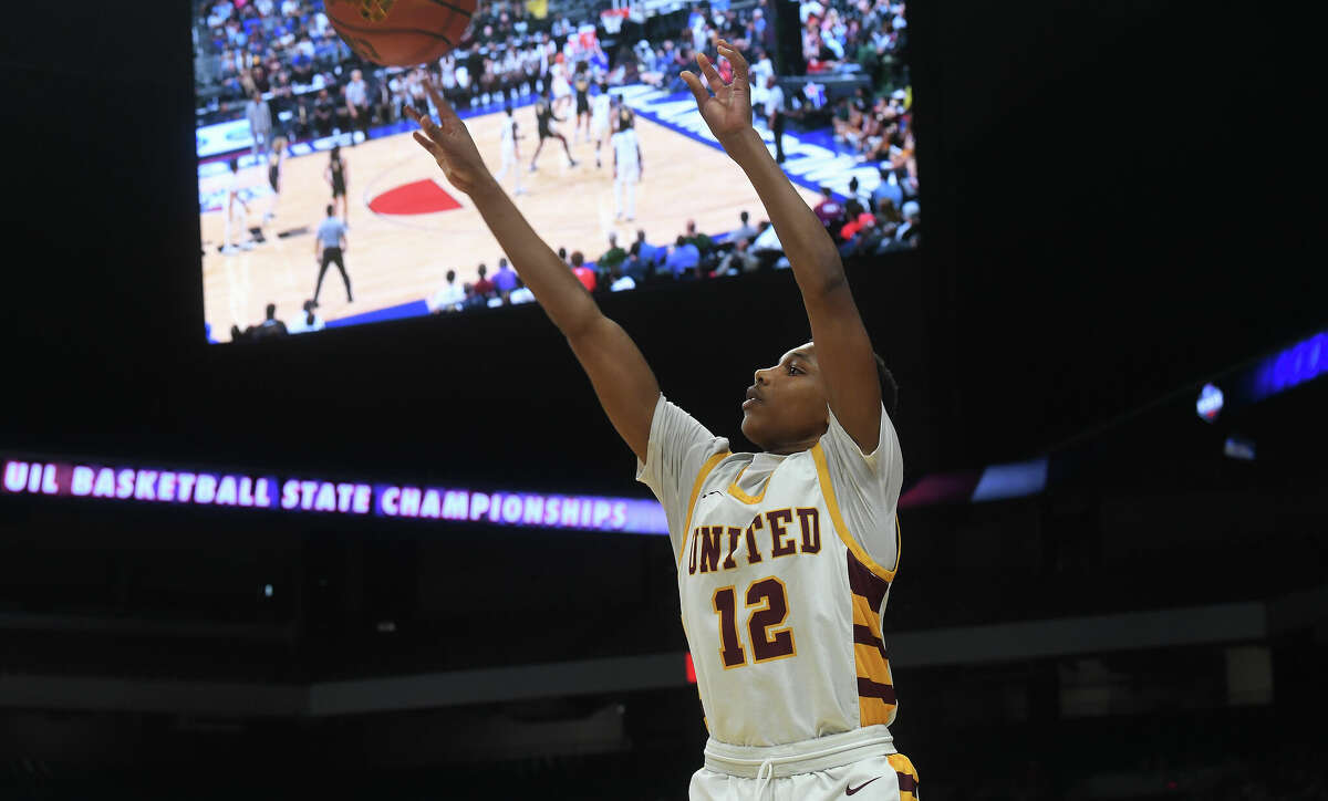 Beaumont United takes on Brennan in the 6A state semi final at the Alamodome Friday. Photo made Friday, March 10, 2023 Kim Brent/Beaumont Enterprise