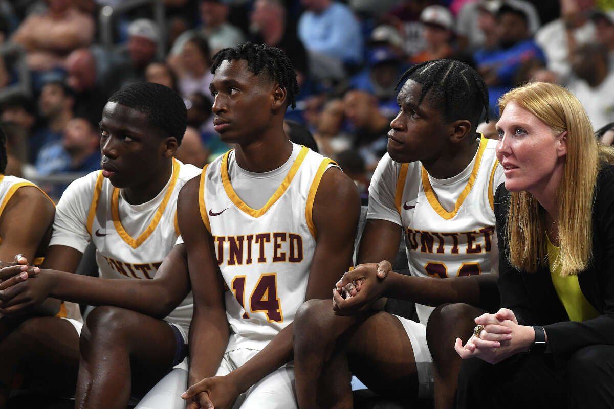 Beaumont United takes on Brennan in the 6A state semi final at the Alamodome Friday. Photo made Friday, March 10, 2023 Kim Brent/Beaumont Enterprise