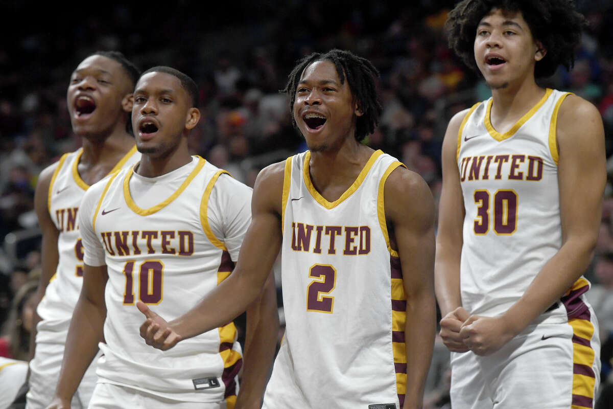 Beaumont United takes on Brennan in the 6A state semi final at the Alamodome Friday. Photo made Friday, March 10, 2023 Kim Brent/Beaumont Enterprise
