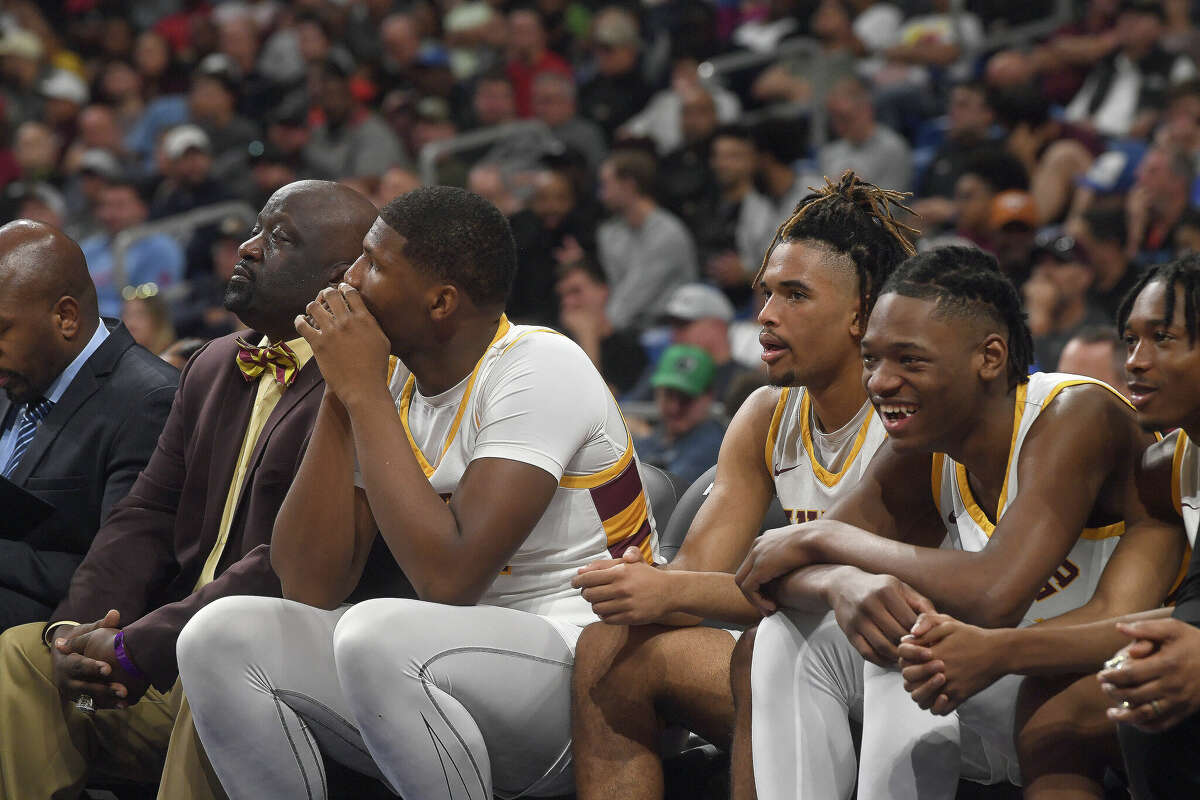 Beaumont United takes on Brennan in the 6A state semi final at the Alamodome Friday. Photo made Friday, March 10, 2023 Kim Brent/Beaumont Enterprise