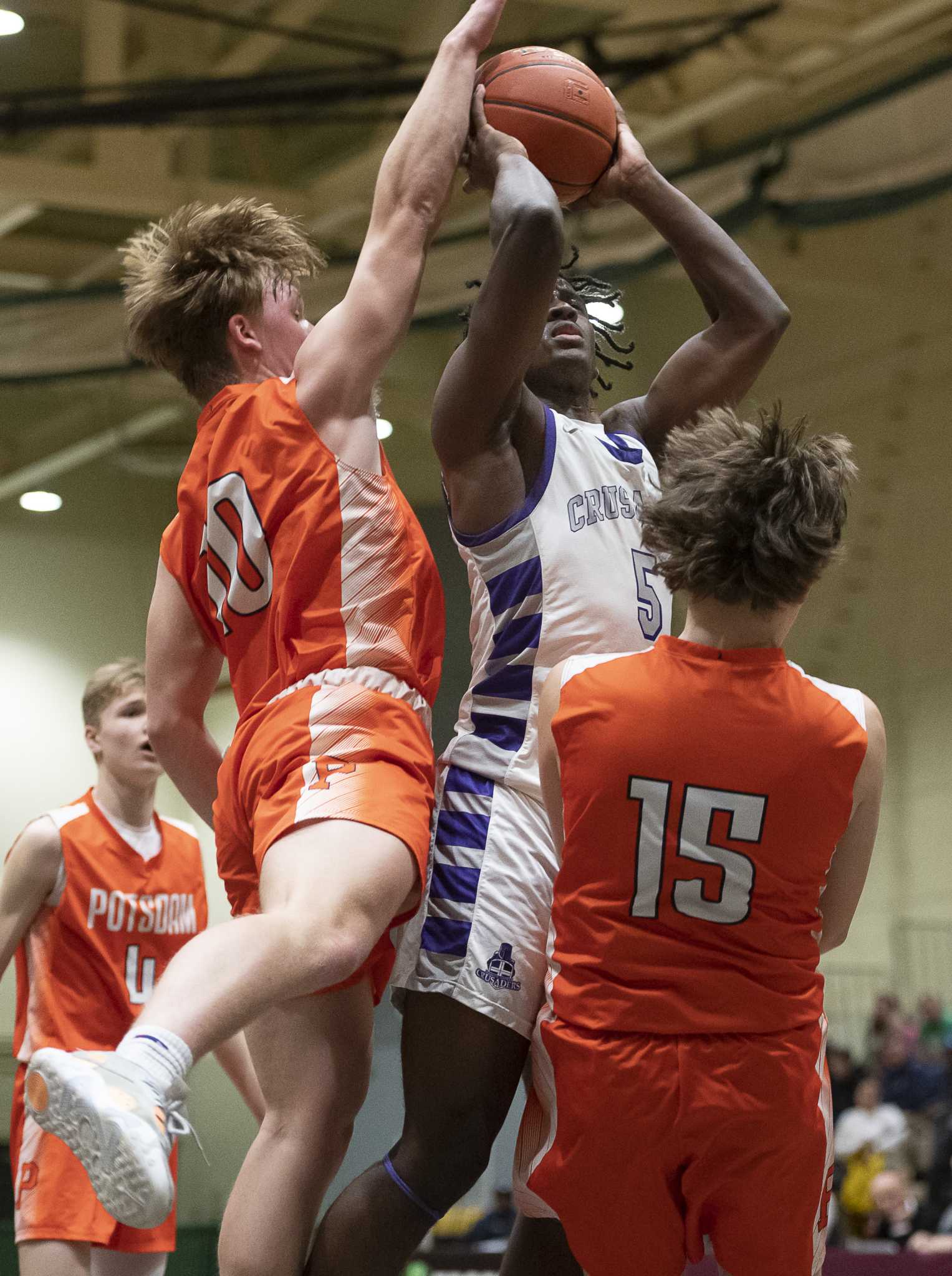 CCHS boys' basketball makes first trip to state semis, topping Potsdam