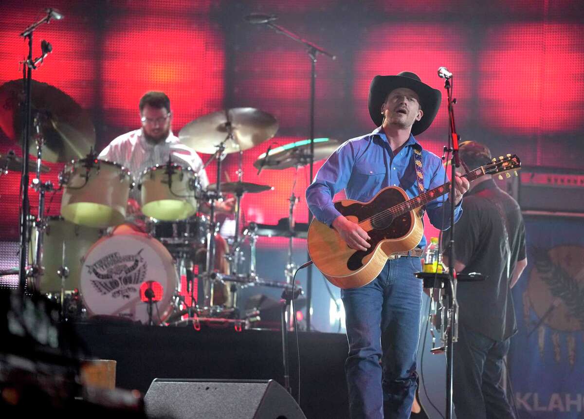 The Turnpike Troubadours perform in concert during Rodeo Houston at the Houston Livestock Show and Rodeo at NRG Stadium on Saturday, March 11, 2023 in Houston.