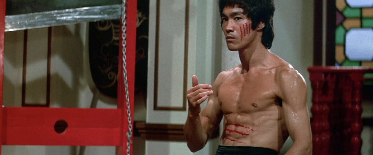 Bruce Lee gets ready to rumble in 'Enter the Dragon.'