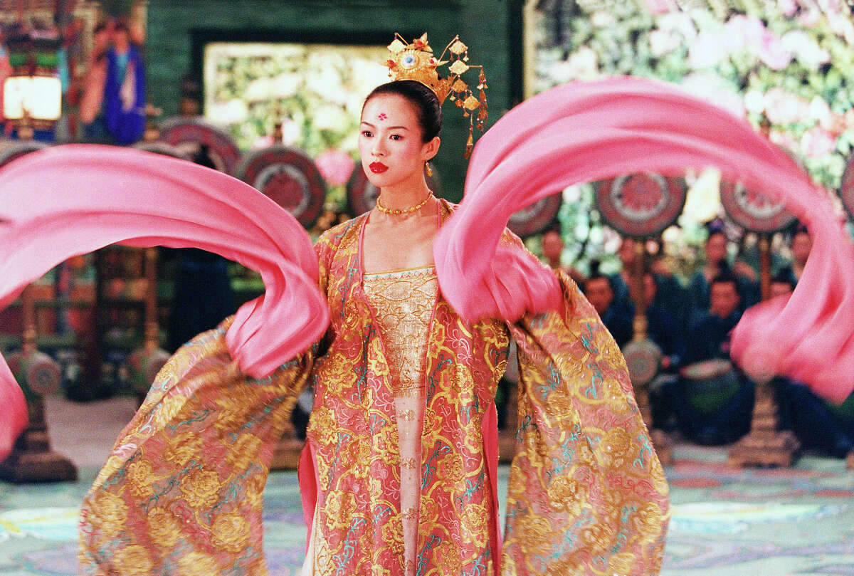 Ziyi Zhang as Mei in the film with one of the best names in kung fu cinema, "House of Flying Daggers."