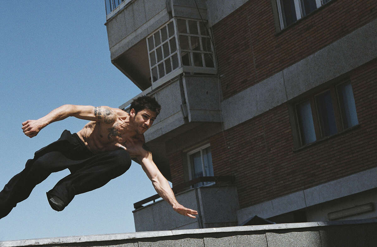 The French connection in action films is strong as David Belle, as Leito, shows in "District B13."
