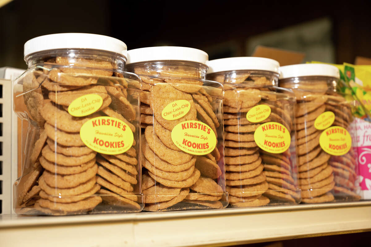 Hawaiian snacks in Takahashi Market located in San Mateo Calif., March 9, 2023