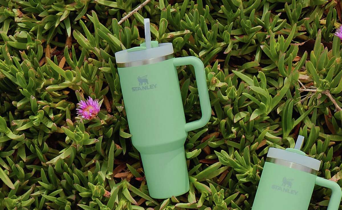 This Stanely tumbler restock included two new colors – Citron and Jade