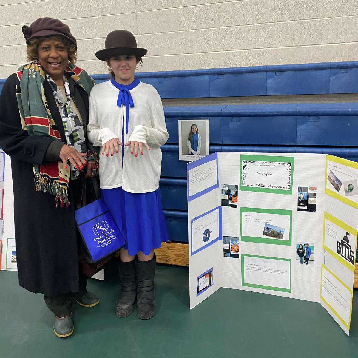 Students Create a Living Wax Museum