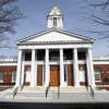 Milford City Hall, in Milford, Conn. Feb. 16, 2023.