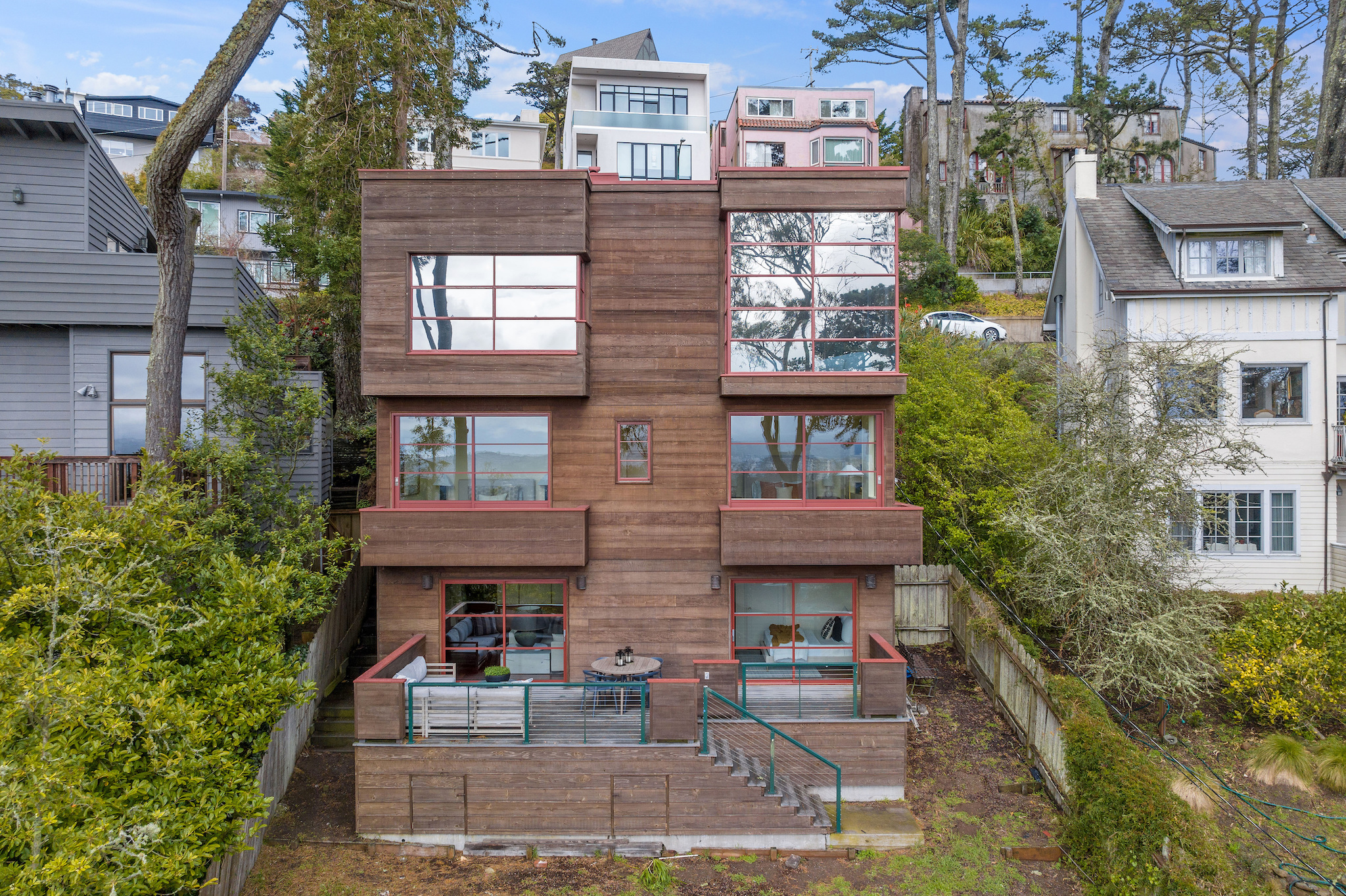 SF home with ties to the Golden Gate Bridge, famous composer for sale