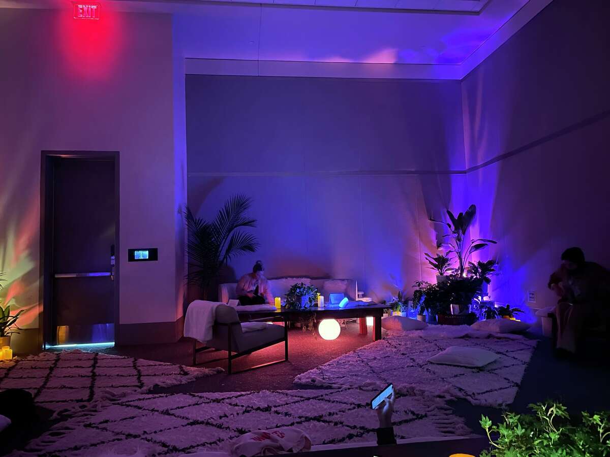 It's the most relaxing room at SXSW by a longshot.