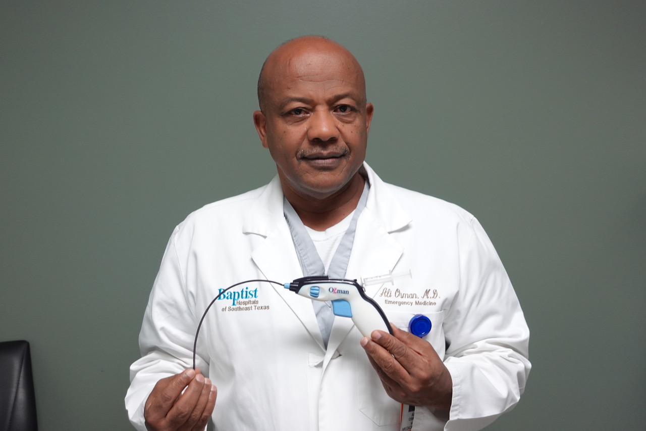 Baptist Hospitals Dr. Ali Osman receives patent for CRIC device