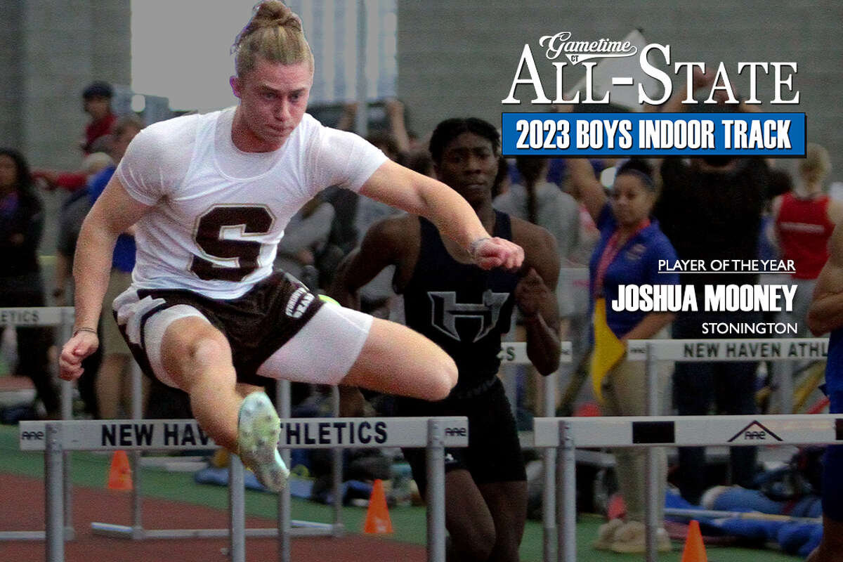 2023 CT high school boys indoor track AllState team from GameTimeCT.
