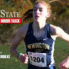 Newington's Katherine Bohlke is the 2023 GameTimeCT All-State Player of the Year for girls indoor track and field.