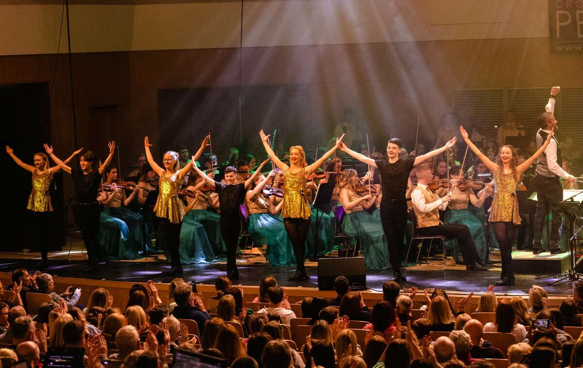 Cross Border Orchestra of Ireland  performing at The Waterfront Belfast in 2022.