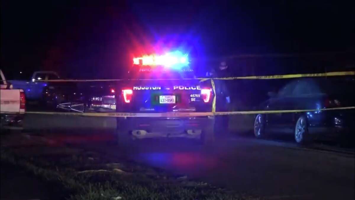 Police investigate a shooting in southeast Houston.