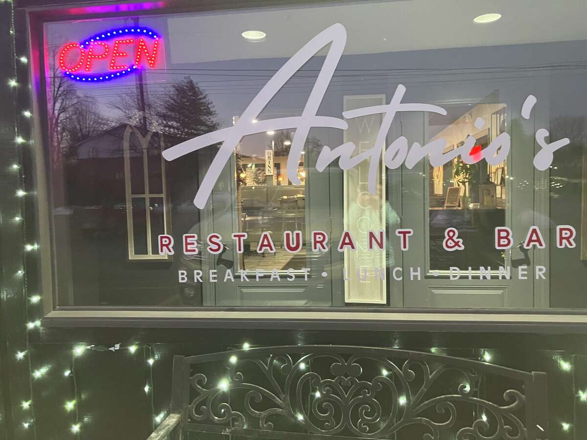 Souvlaki a tasty entree at Antonio's