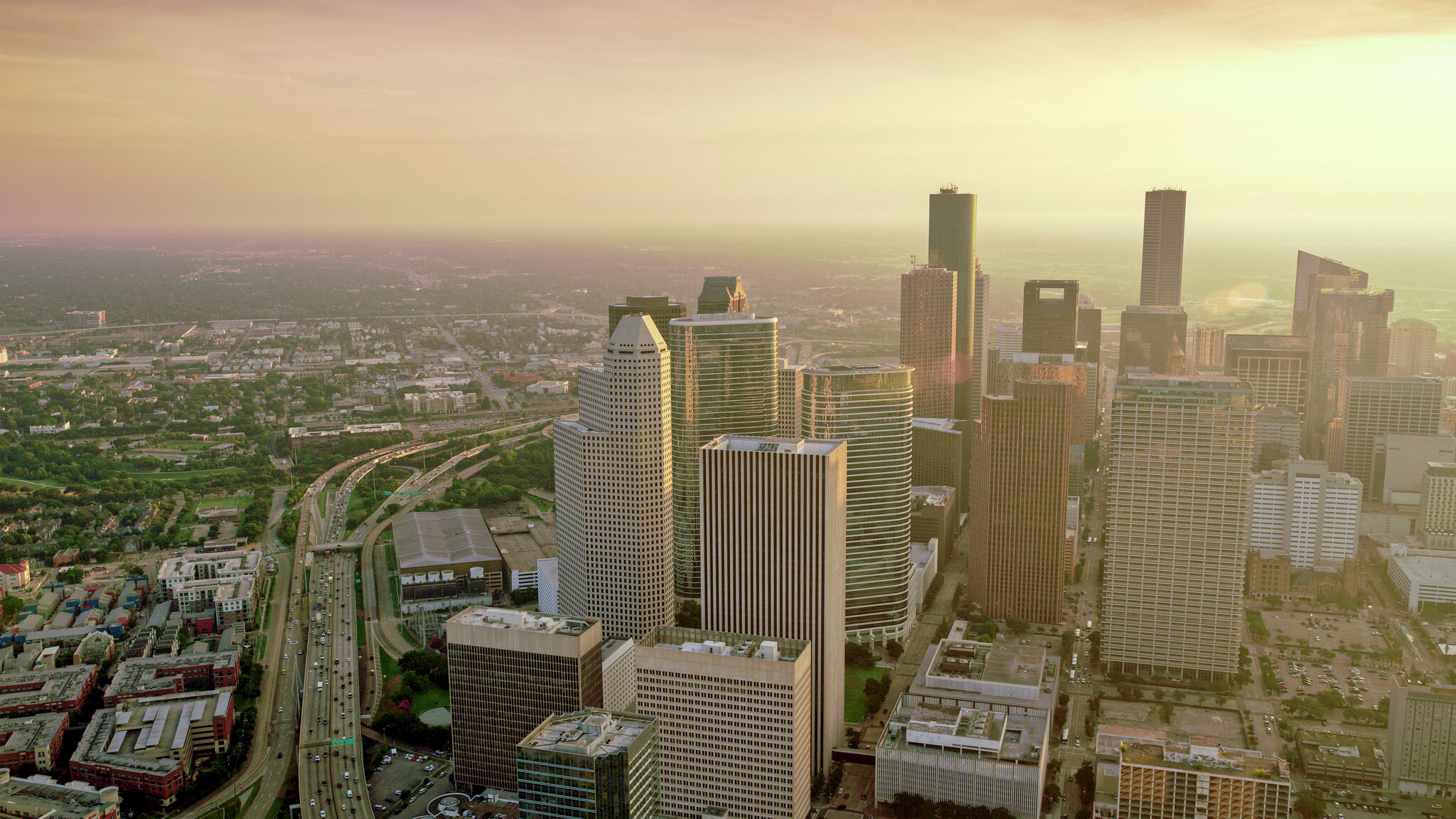 Why is the air quality bad today in Houston?