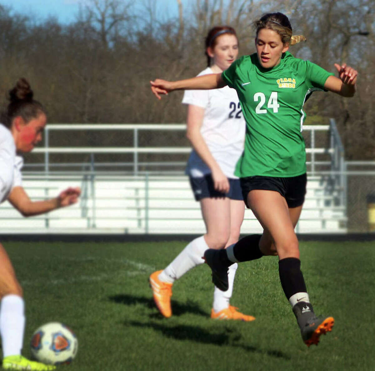 Mac Day of Southwestern scored 20 goals and added 19 assists last season for the Piasa Birds. Day and the Piasa Birds open the season Saturday at Wesclin.