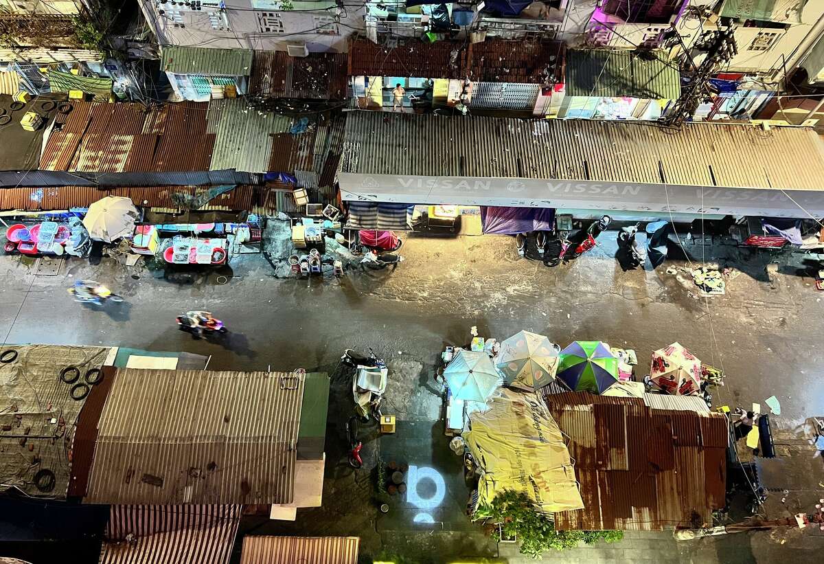 In Ho Chi Minh City, the division between one’s own property and the street is more of a suggestion rather than a rule. 