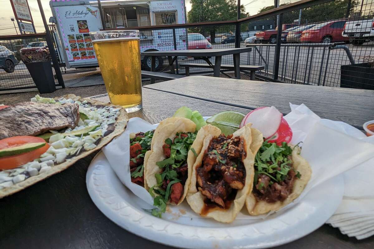 El Alebrije offers several tacos, including barbacoa, al pastor and pollo con mole.