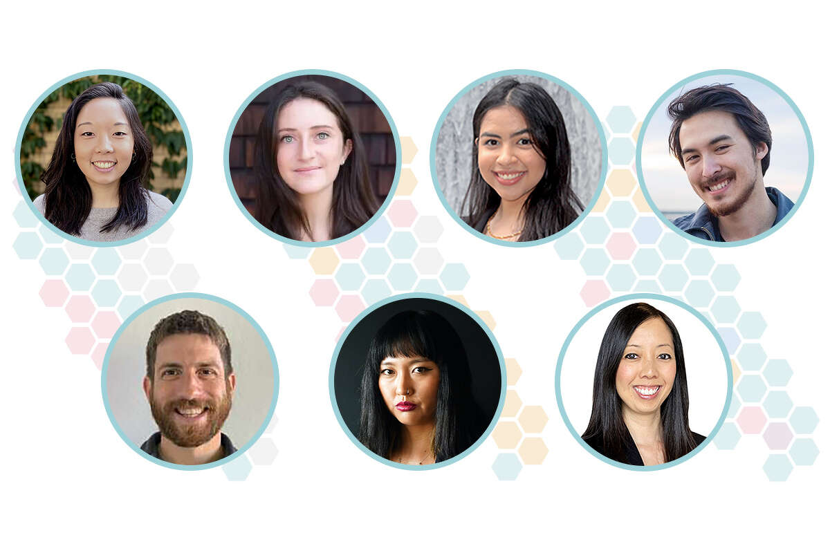 The San Francisco Chronicle’s data-driven journalism is produced by: Nami Sumida (top row, from left), Susie Neilson, Adriana Rezal, Christian Leonard, Dan Kopf (bottom row, from left), Yoohyun Jung and Kellie Hwang.