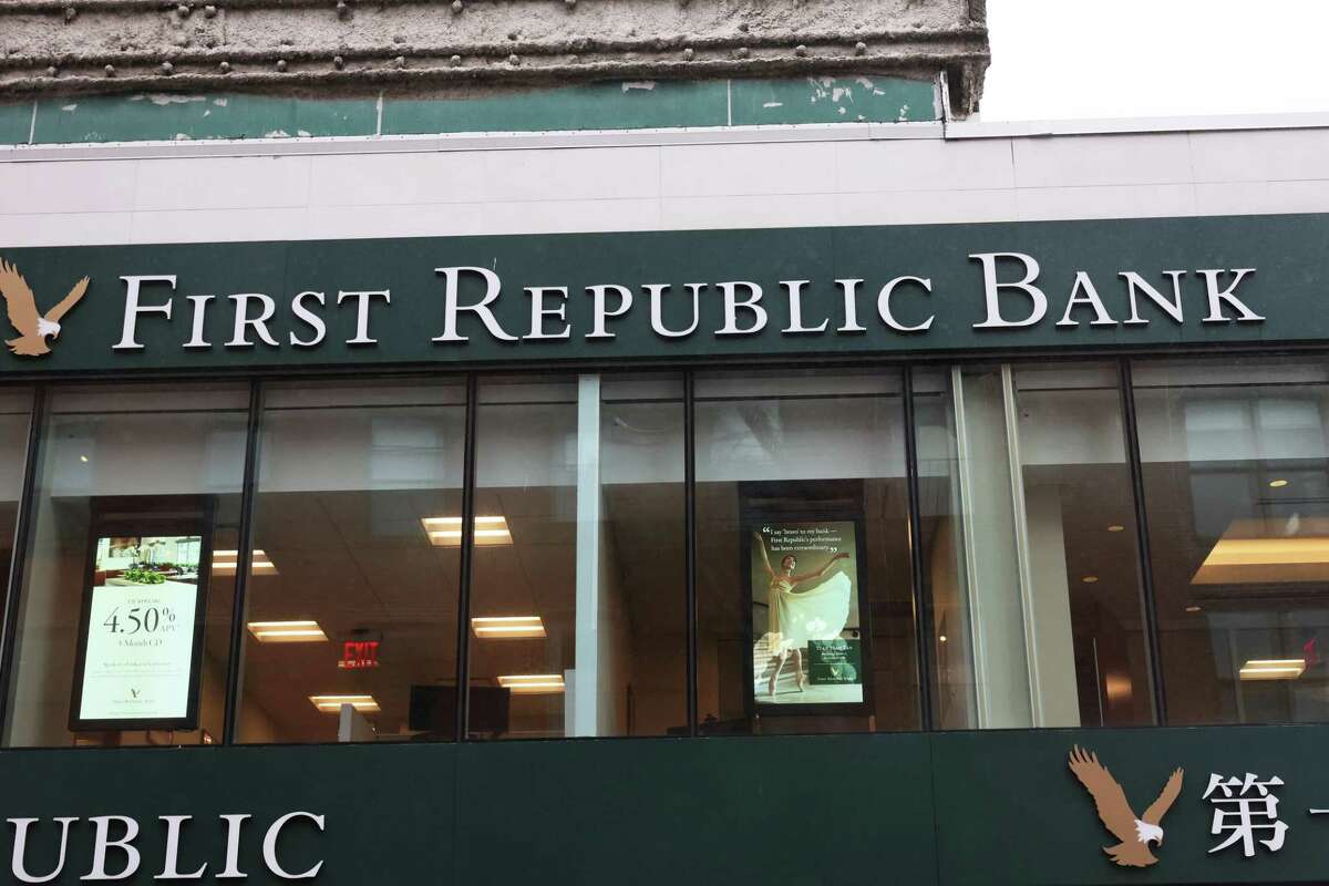 First Republic Bank’s credit rating was downgraded Wednesday by S&P Global Ratings and Fitch Ratings, according to a report from Bloomberg.